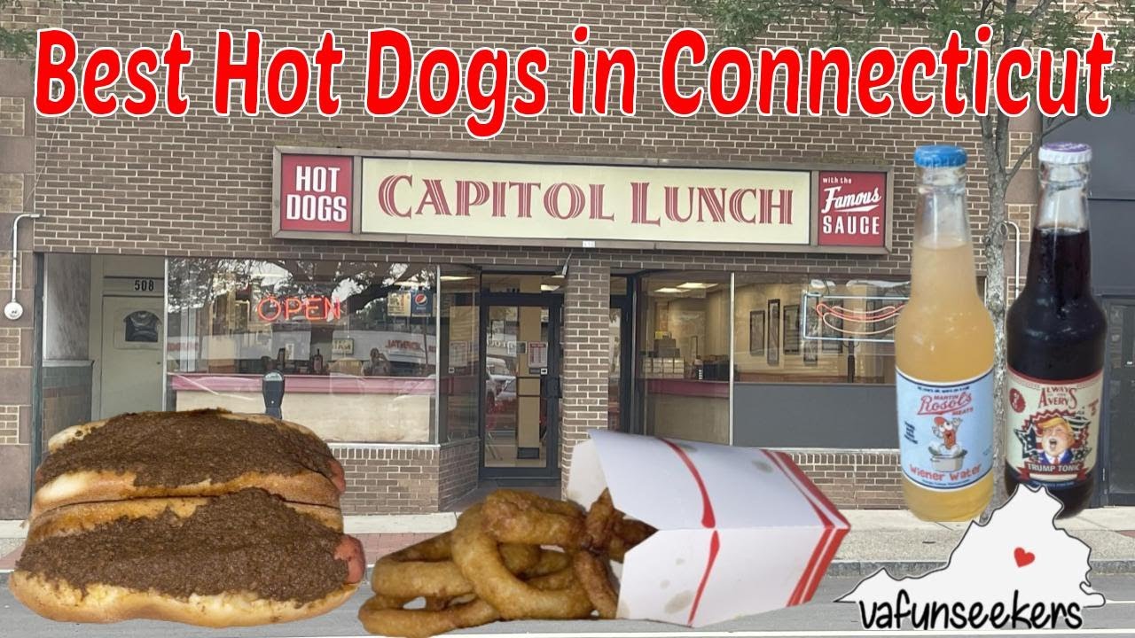 Trying the Famous Hot Dogs at Capitol Lunch in New Britain, Connecticut!