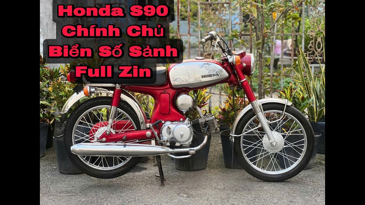 Honda S90 , BIỂN SỐ SẢNH , Chính Chủ Mới Ra Tên Luôn , Full Zin , AE Sưu Tầm Tuyệt Vời