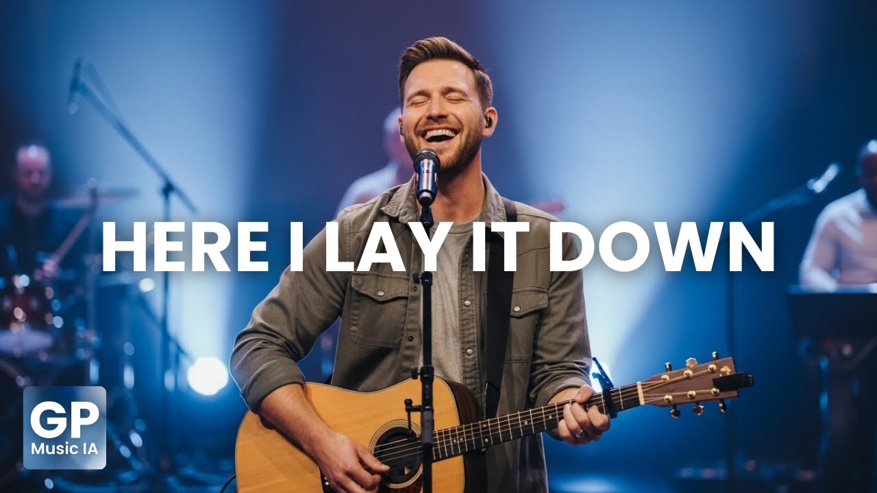 Here I Lay It Down - Exciting Anthem | AI Worship Music