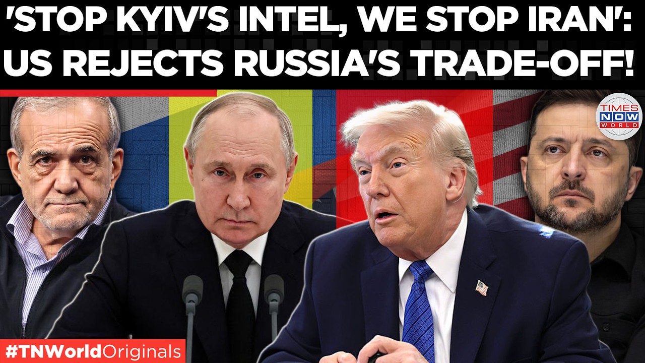 UKRAINE FOR IRAN? US Rejects Moscow's Secret Intel Swap Deal To Stop Iran War | US-Iran War