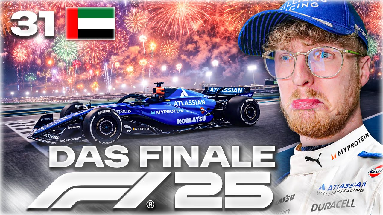 Mein LETZTES RENNEN für WILLIAMS im 50% Abu Dhabi FINALE | Folge 31 der 110er KARRIERE | CutterLukas