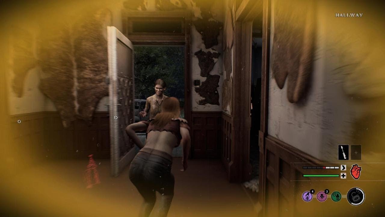 The Texas Chain Saw Massacre Sissy Eats A Door on Family House