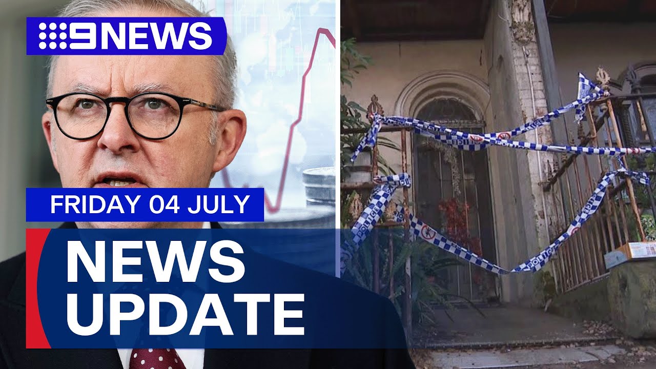Two bodies found in Surry Hills house; PM's economic plans | 9 News Australia