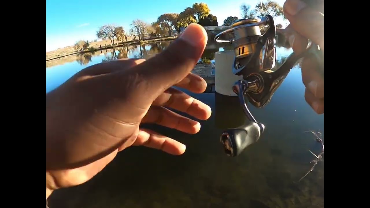 Troutfishing.Apple Valley, California Jess ranch.