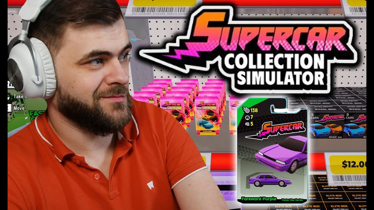 Symulator sklepu z samochodzikami - Supercar Collection Simulator