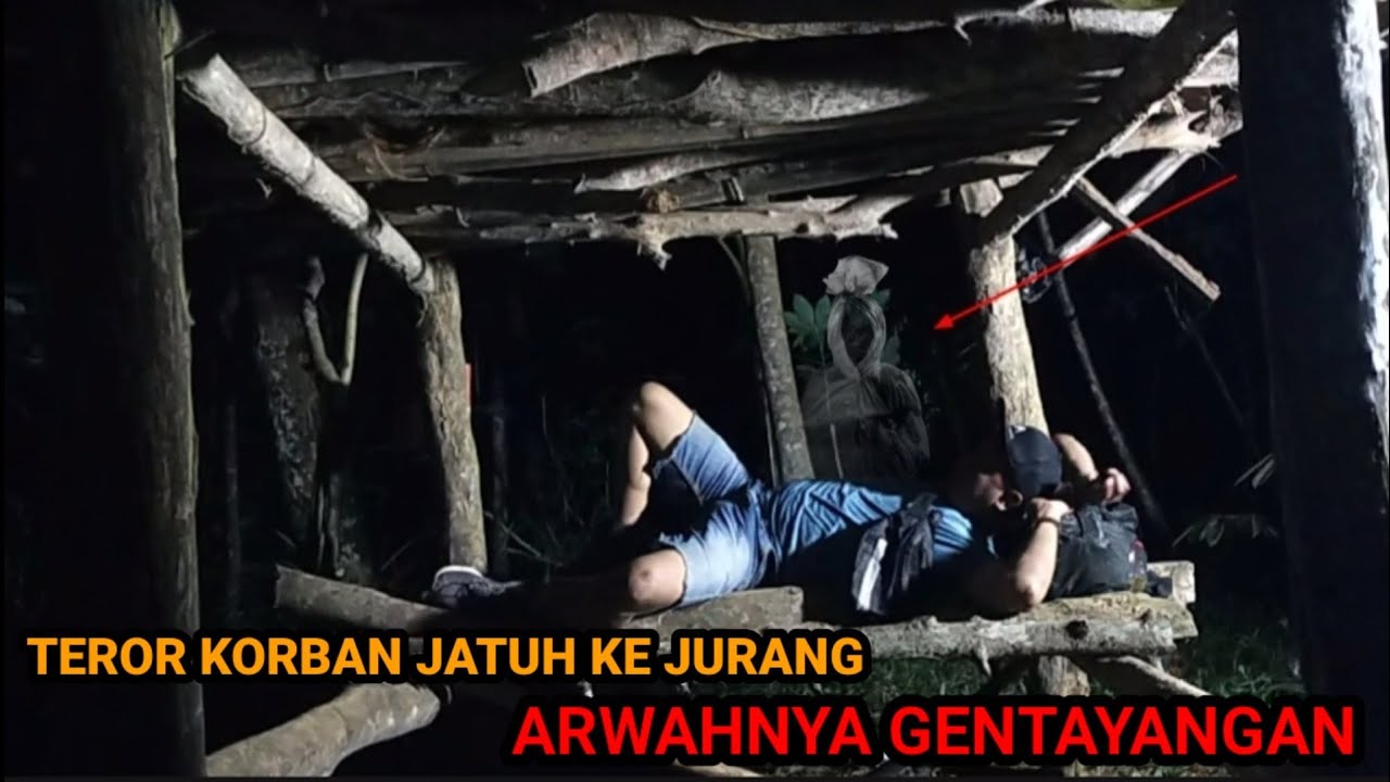 CAMPING HOROR‼️TEROR ARWAH GENTAYANGAN PENGHUNI PONDOK ANGKER