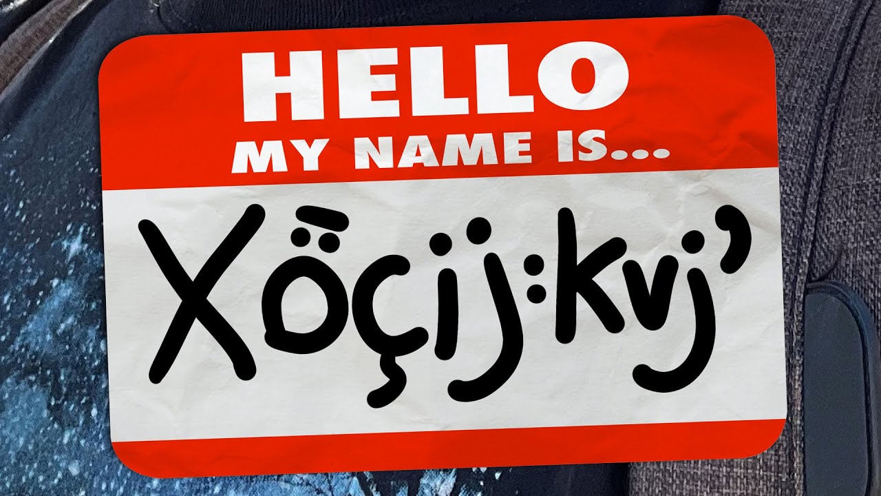 The impossible challenge of human NAMES