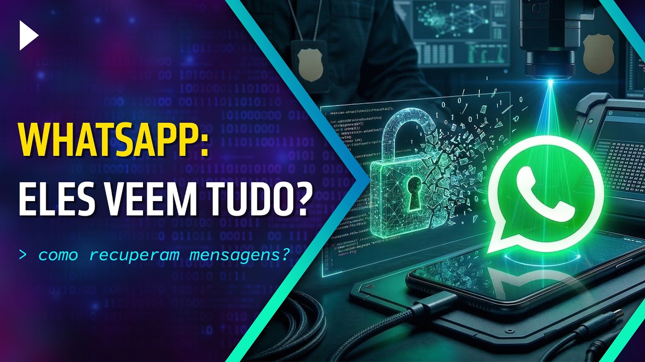 WHATSAPP É PRIVADO? COMO RECUPERAM MENSAGENS APAGADAS?