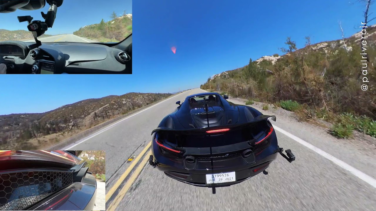 Insane new Mclaren 720s driven on Angeles Crest!!!