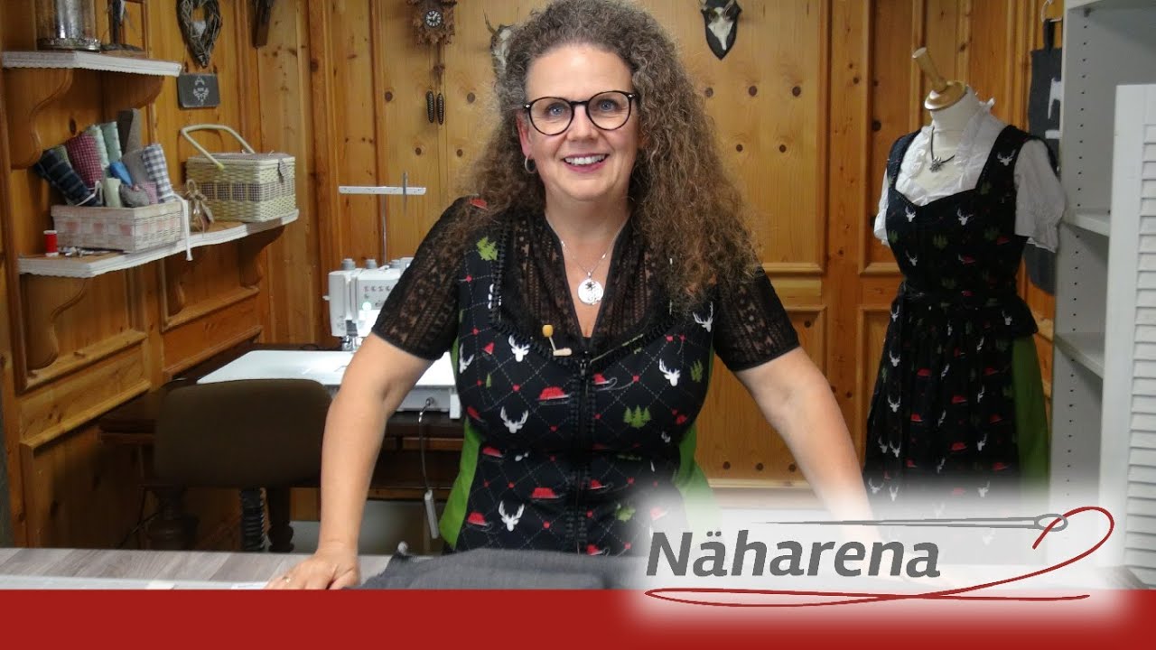 Hübschen Trachtenrock Roswitha einfach selbst nähen | DIY