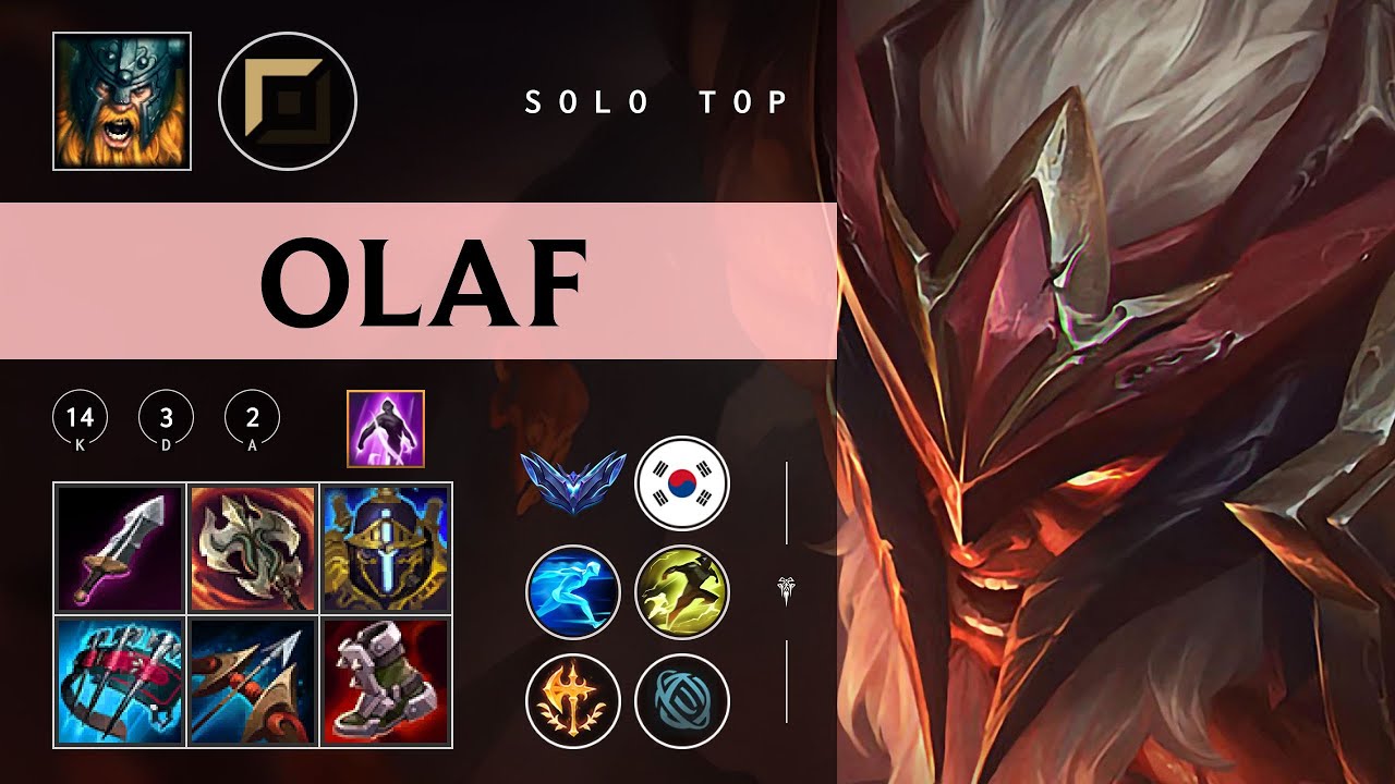 Olaf Top vs Zaahen - KR Diamond Patch 26.03