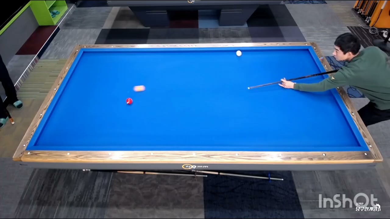 친구랑 올만에     1겜    0.650    hr 5       #26점 #가죽그립 #우드버닝 #당구 #대대 #3쿠션 #난구 #billiards #스트로크 #하이라이트