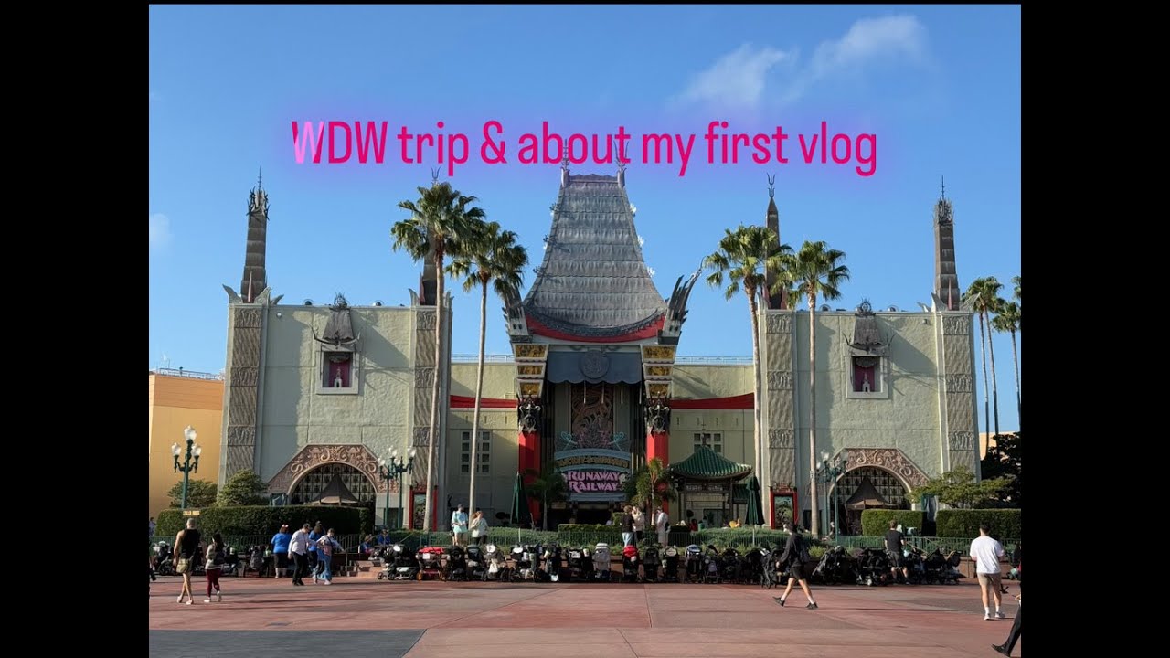 My first Vlog about our up and coming Disney World trip