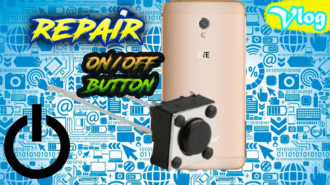 ON OFF  Button repair
