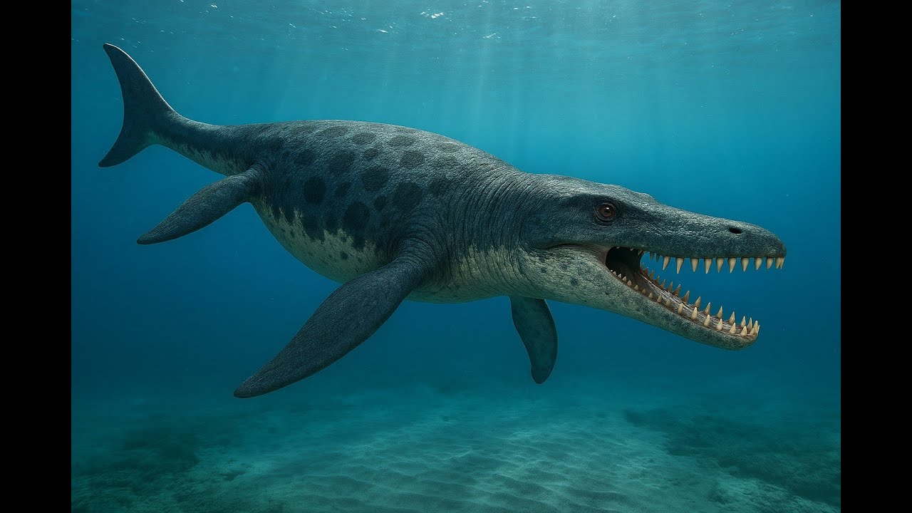 Mid Cretaceous period, when the Earth was flooded