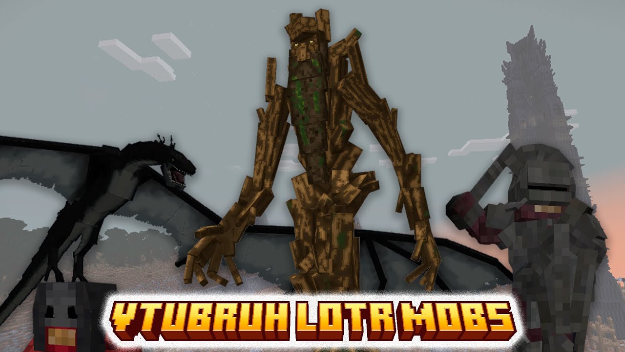 vtubruh LOTR Mobs: НОВЫЙ РПГ МОД МАЙНКРАФТ - ТРЕЙЛЕР