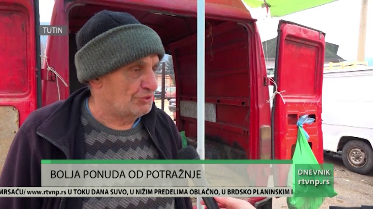 Tutin: Bogata ponuda na pijaci