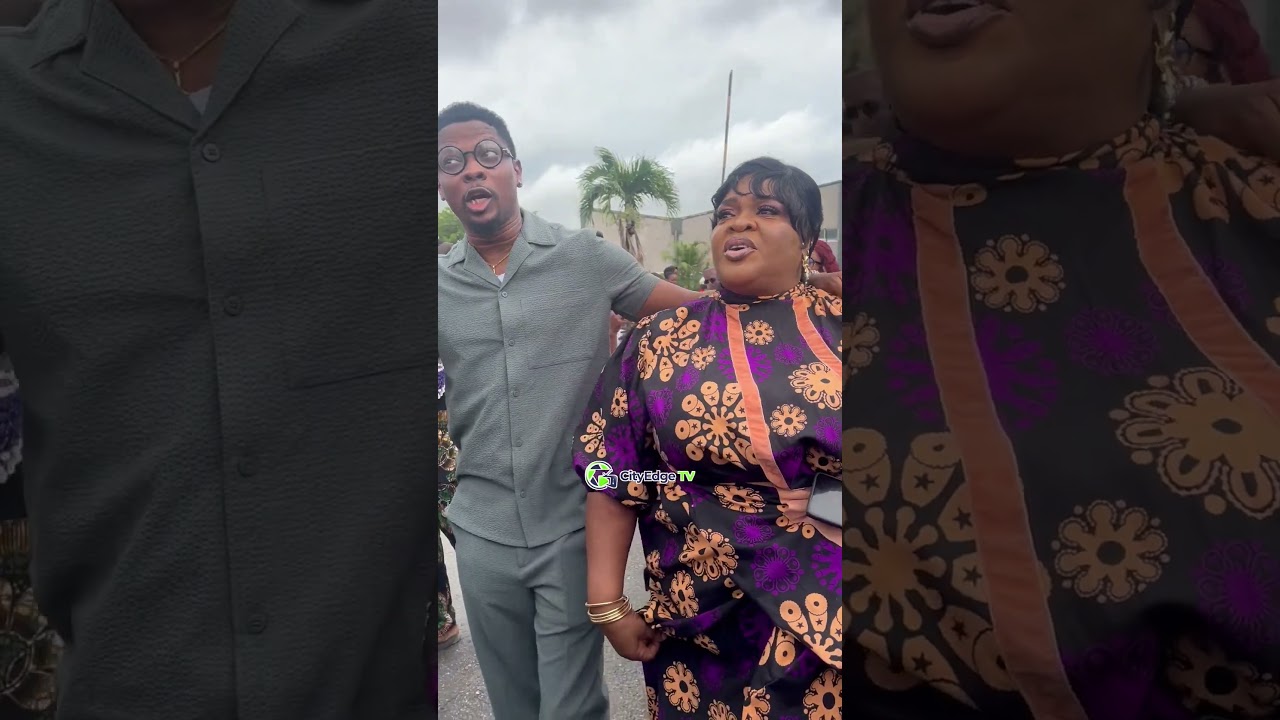 ROTIMI SALAMI & ALLWELL ADEMOLA AT LAJE LAJE MOVIE PREMIERE