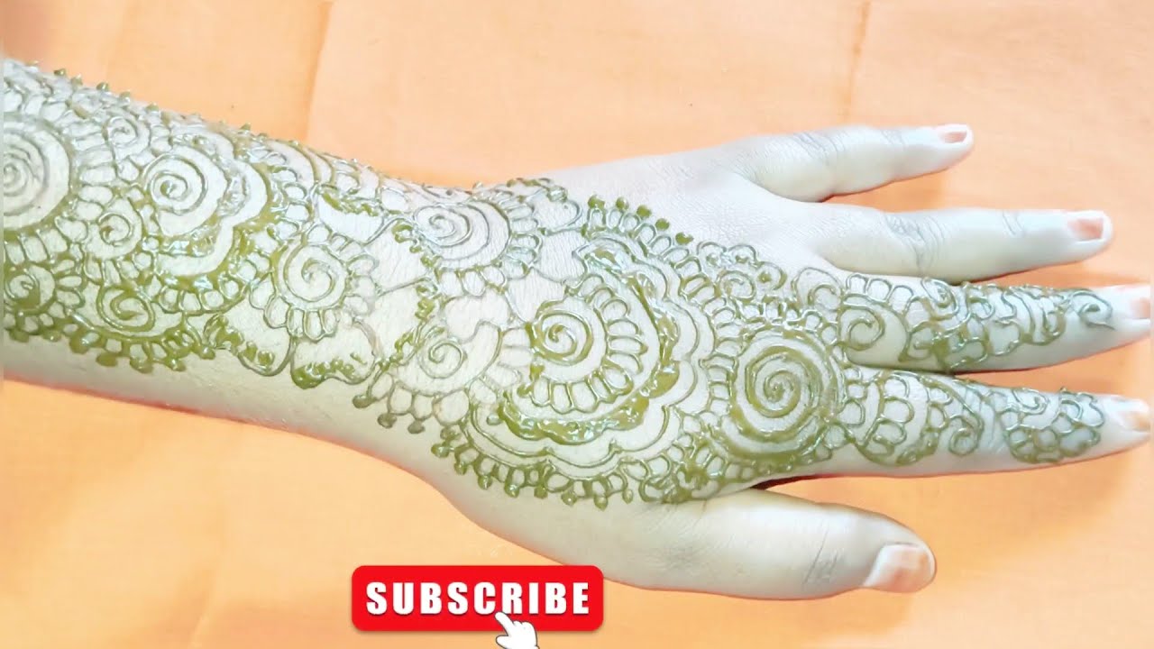 New mehandi sk mehandi heena design 