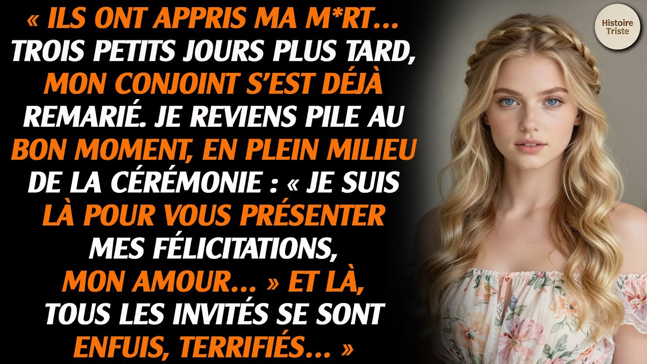 Ils ont entendu dire que j’étais déjà m*rt. Seulement trois jours plus tard, mon mari s’est remarié