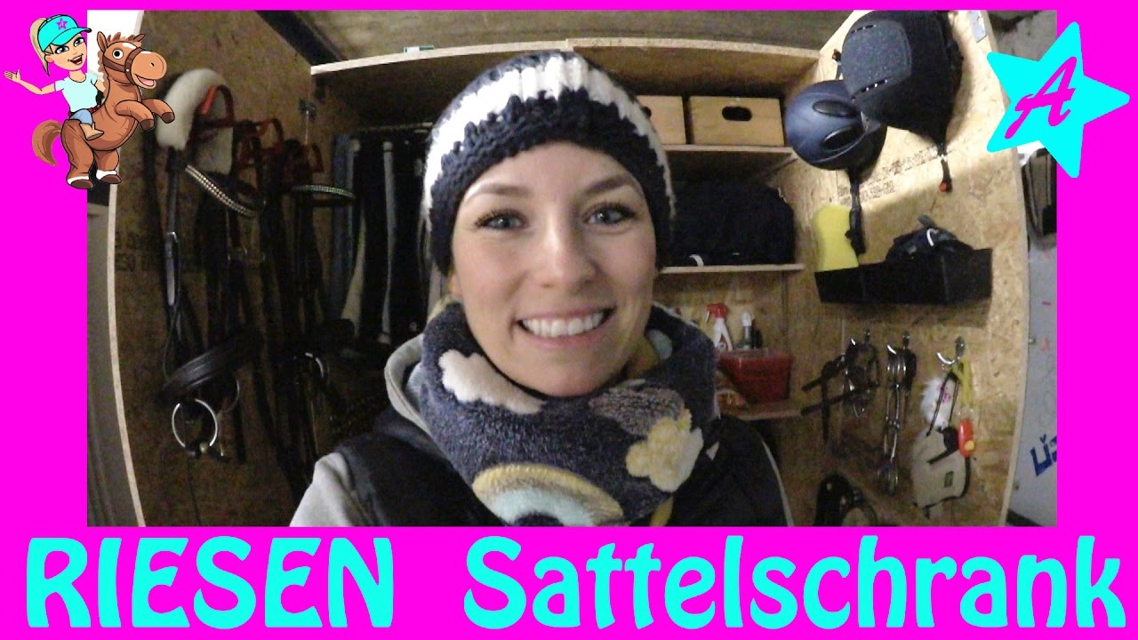 Neuer SATTELSCHRANK I SPIND Update I Was ist in meinem Stall Reitschrank?
