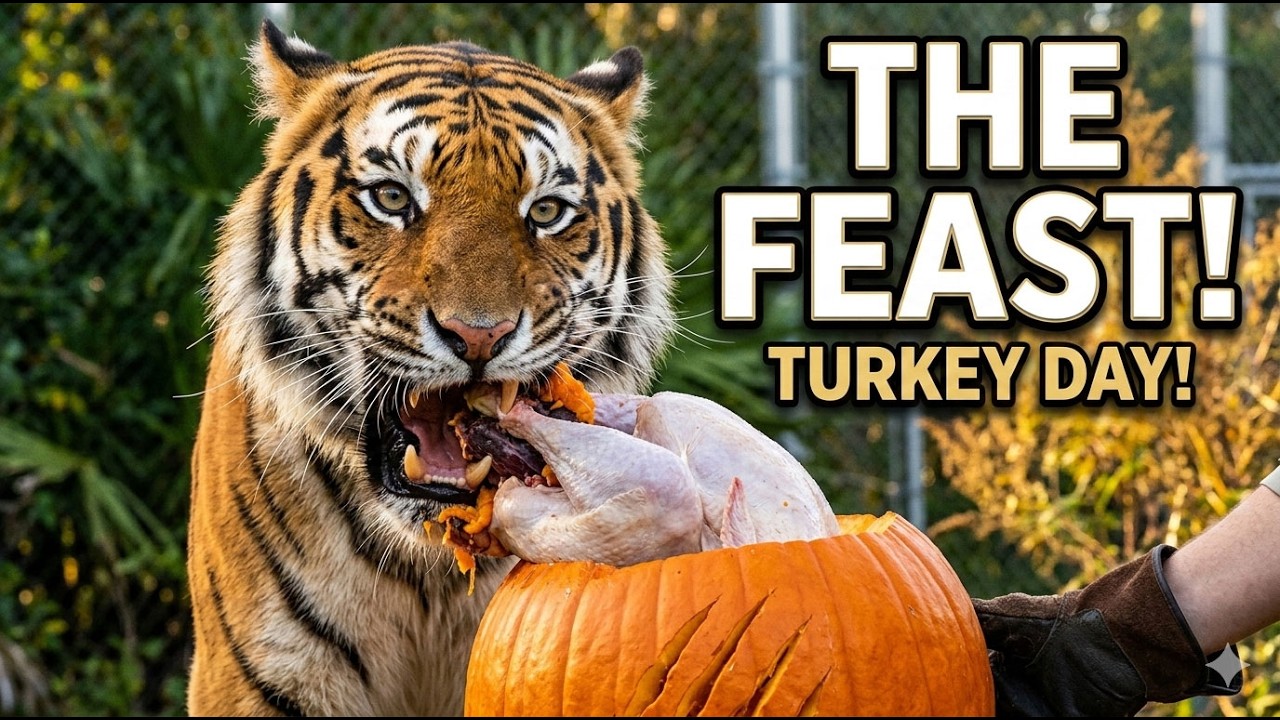 A Big Cat Thanksgiving!