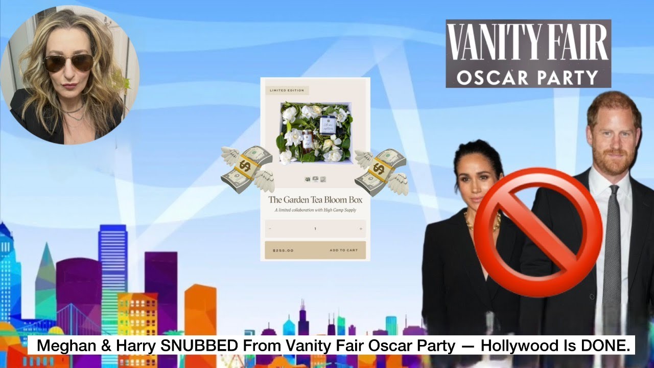 Meghan & Harry SNUBBED From Vanity Fair & Jay-Z Oscar Parties — Hollywood Is DONE