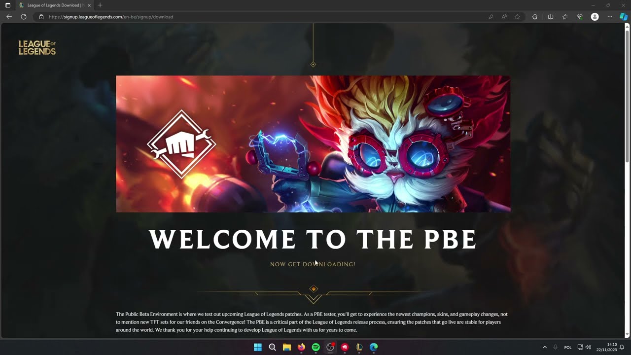 Как играть на PBE - League of Legends #лол