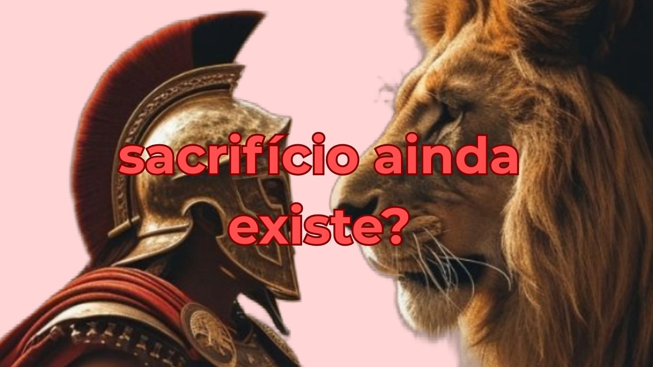 AINDA EXISTE SACRIFÍCIO HOJE....OU A GENTE DESAPRENDEU A ESPERAR?