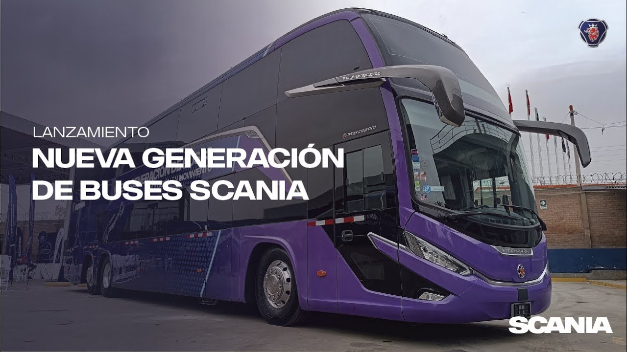 &iexcl;Lanzamiento de la Nueva Generaci&oacute;n de Buses Scania 2023!