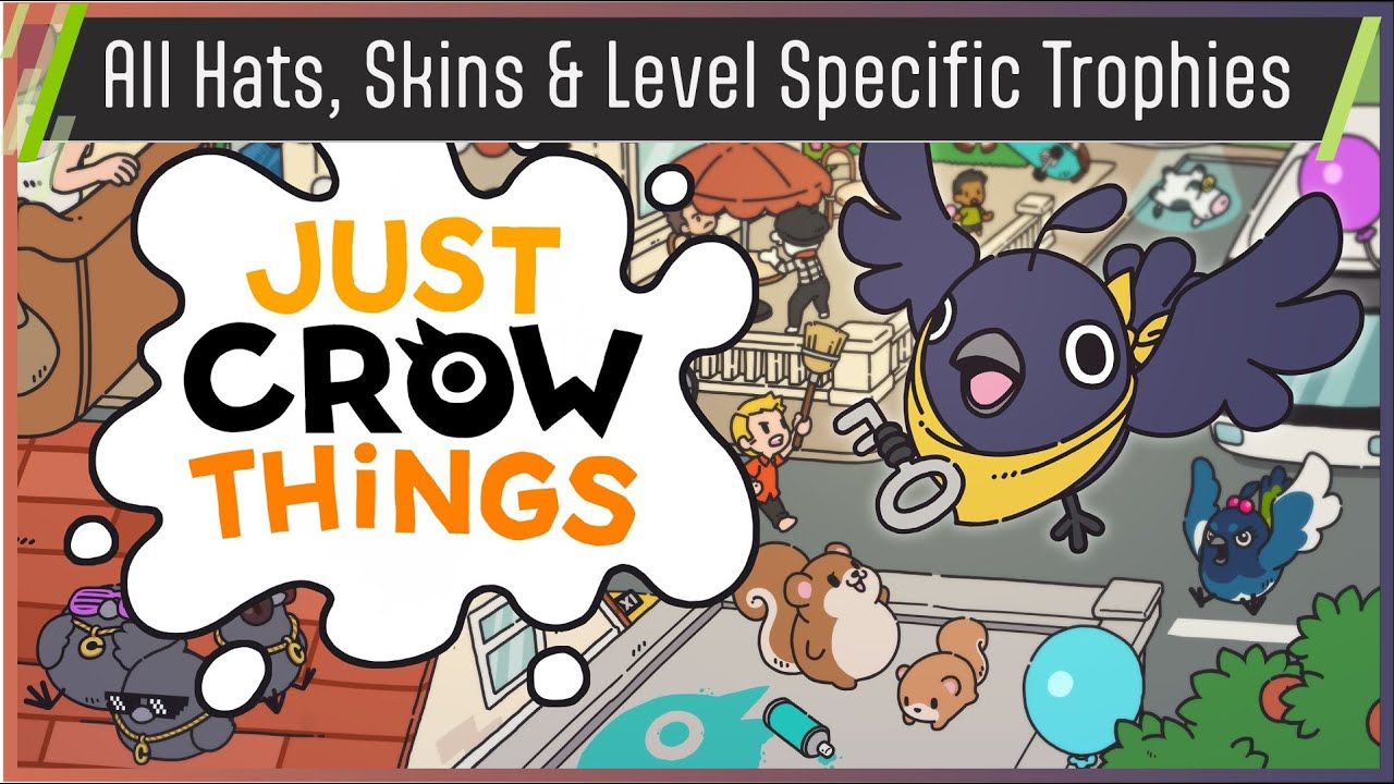 All Collectibles & Stage Specific Trophies - Just Crow Things (PS5)