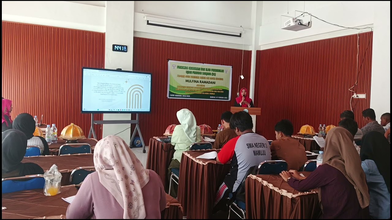 UJIAN PROMOSI SARJANA (S-1) FAKULTAS KEGURUAN DAN ILMU PENDIDIKAN UNIVERSITAS TOMAKAKA MAMUJU