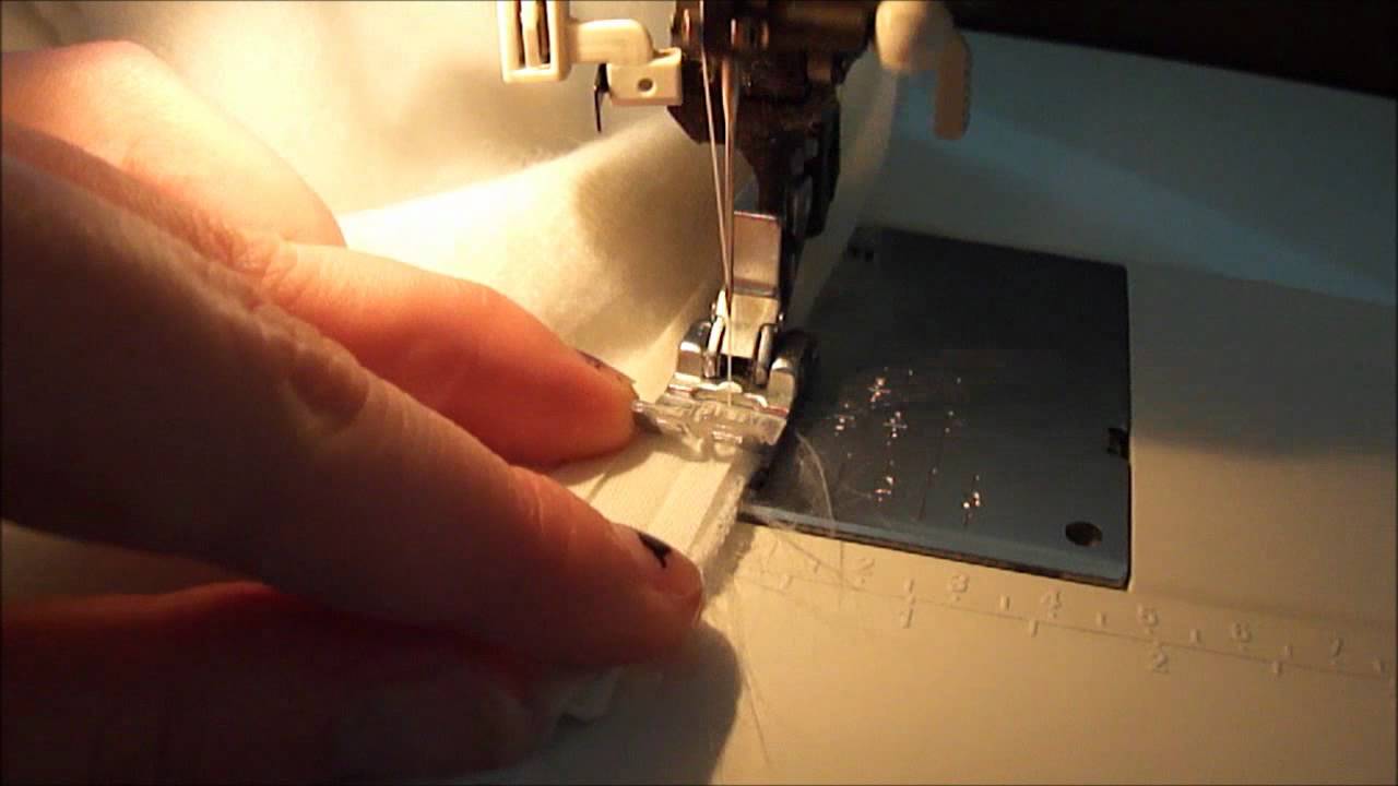 Finishing Edges and Cuffs with Bias Tape