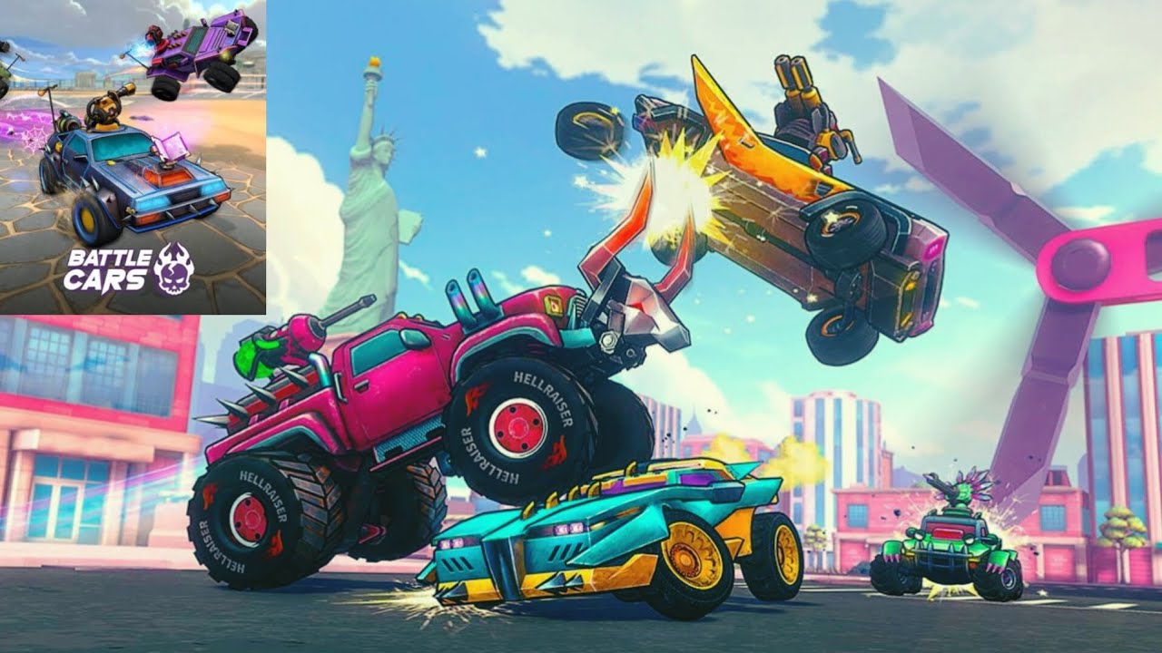 Battle Cars: Nitro PvP Shooter GamePlay HD Graphics @gaming #gaming #racing #speed #racinggames #fyp