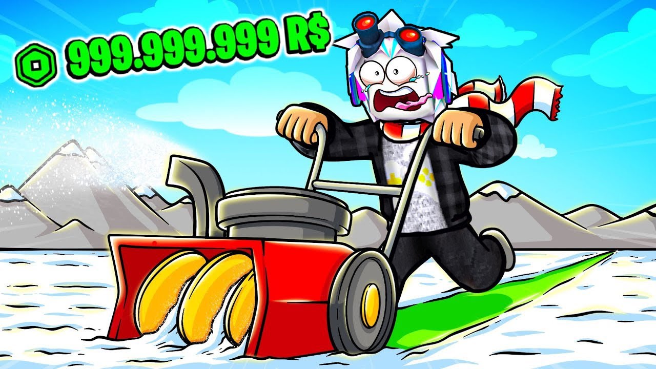 САМЫЙ МОЩНЫЙ СНЕГОУБОРЩИК! 1,000,000,000 МОЩНОСТИ ЗА 700 РОБУКСОВ! ROBLOX Snow Blowing Simulator
