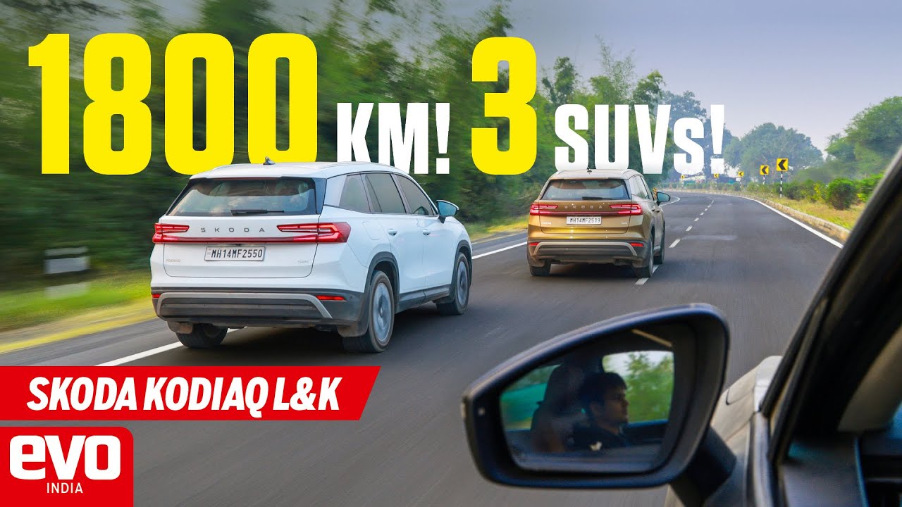 Подходит ли Skoda Kodiaq для дальних поездок? Тест на 1800 км | Брендированный контент | evo India