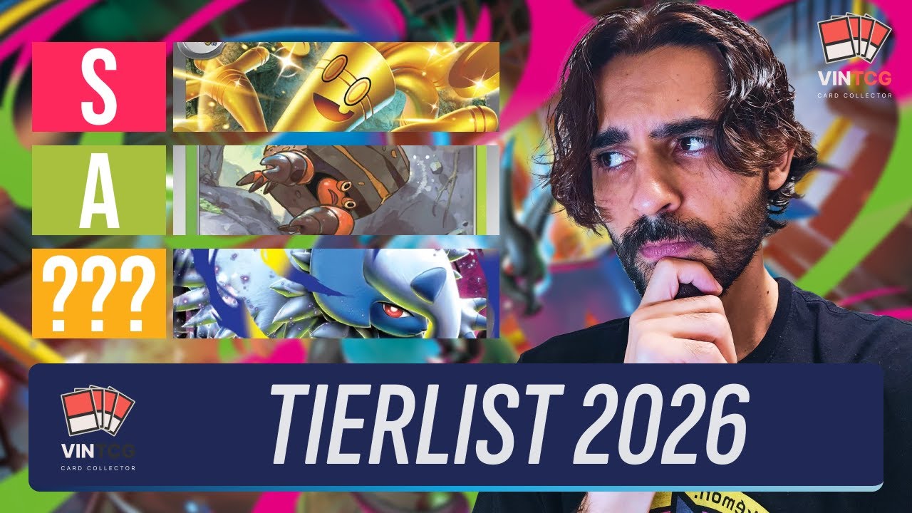 QUAL O MELHOR DECK PARA JOGAR EM 2026? | TIERLIST COMPETITIVA POKÉMON TCG