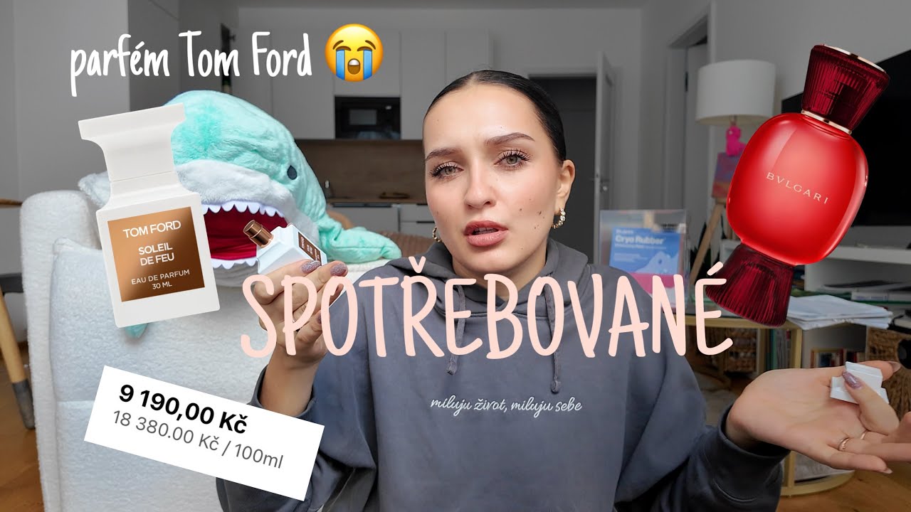 SPOTŘEBOVANÉ | nejoblíbenější parfémy. Favority skincare a dekorativky