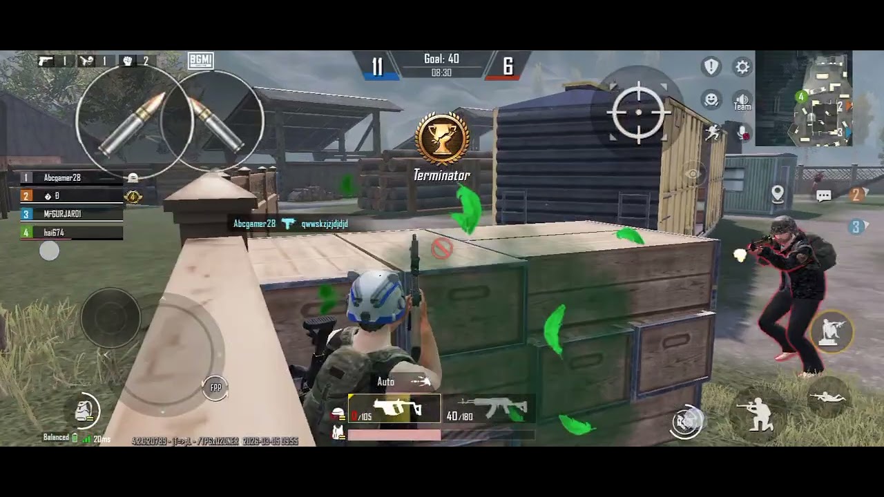40vs19 win the team 💪🖐️