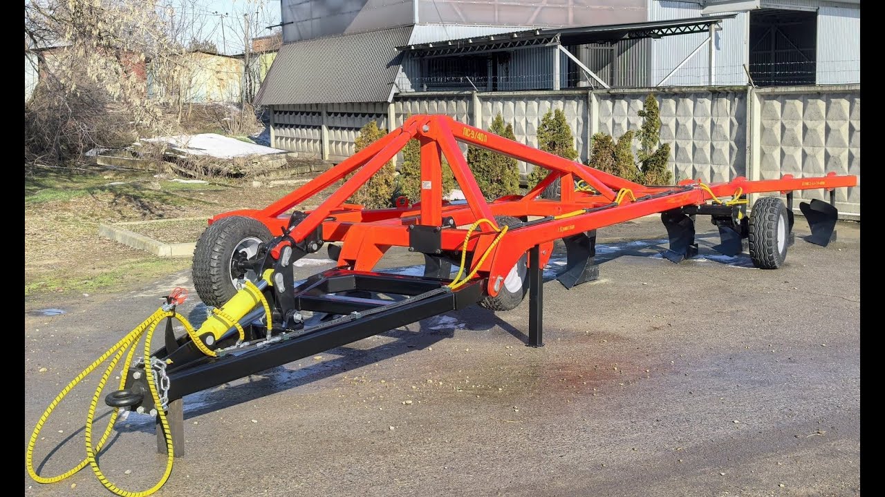 Обзор новинки - прицепной плуг ПС-9-40 П.