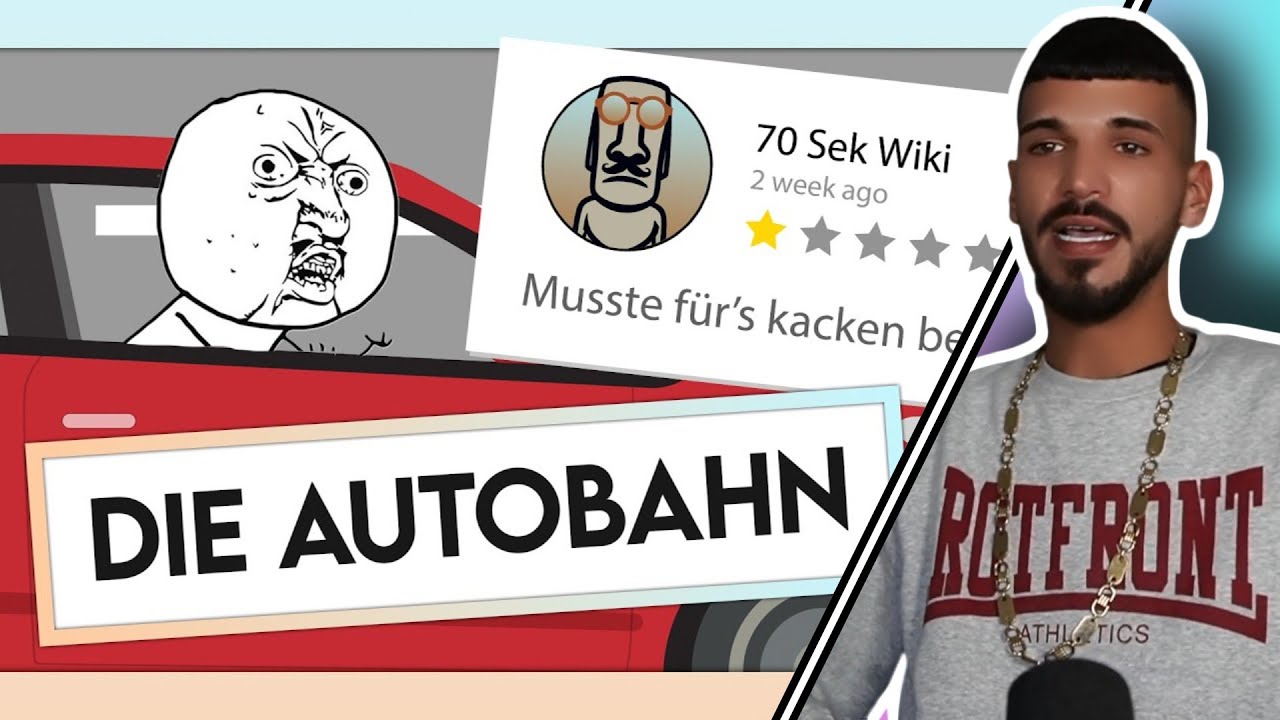 Die Autobahn: Ein Google-Review - 70 Sekunden Wiki | Kilominati reagiert