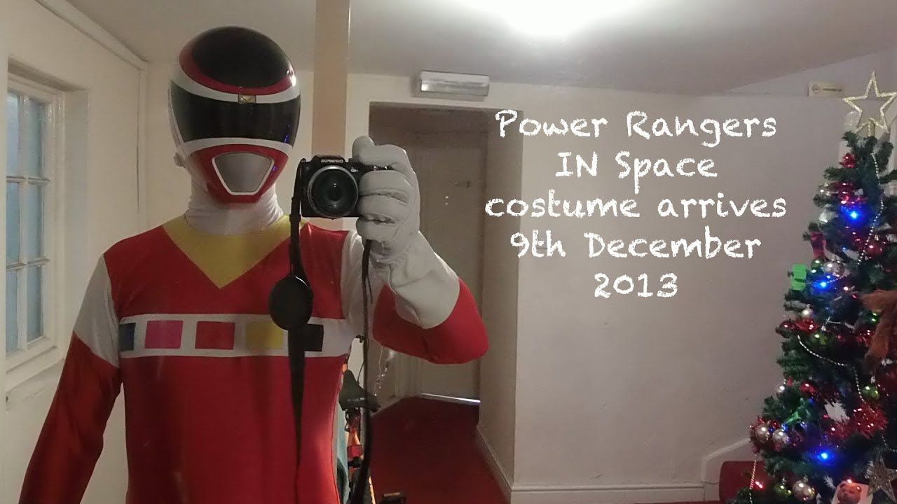Power Rangers In Space costume arrives 9th December 2013
