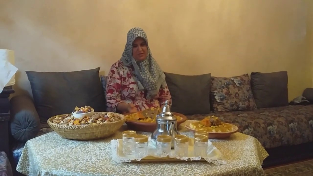 كسكس مغربي بتفايا طريقة مضمونة و ناجحة