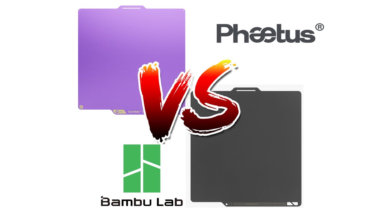 Bambu Labs Cool Plate SuperTack против Phaetus Arkfly Conweb