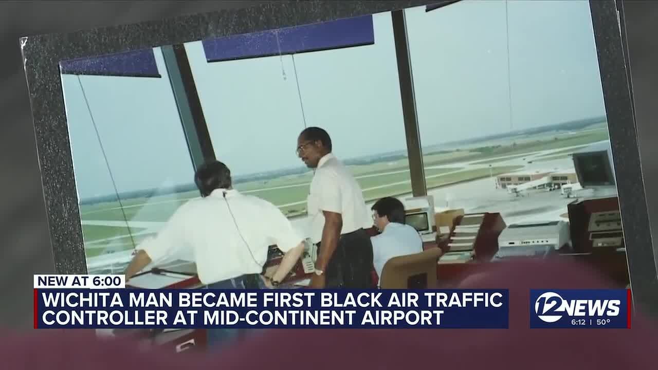 The story of the first Black air traffic controller at Mid-Continent Airport