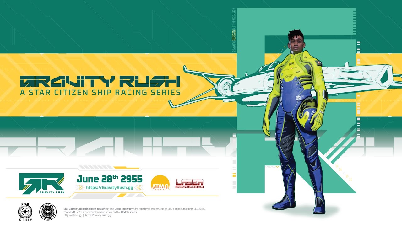 GRAVITY RUSH | A #starcitizen Ship Racing League - ROUND 1