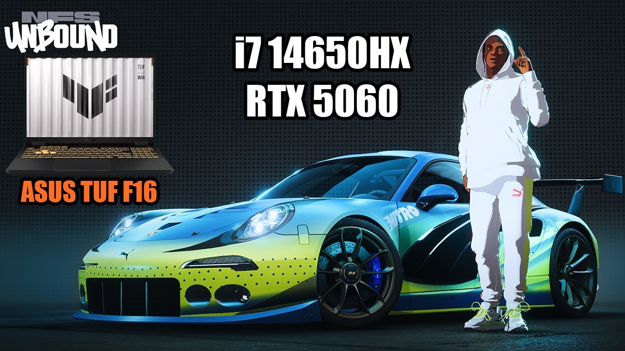 NFS Unbound 14650HX RTX 5060 Asus TUF F16