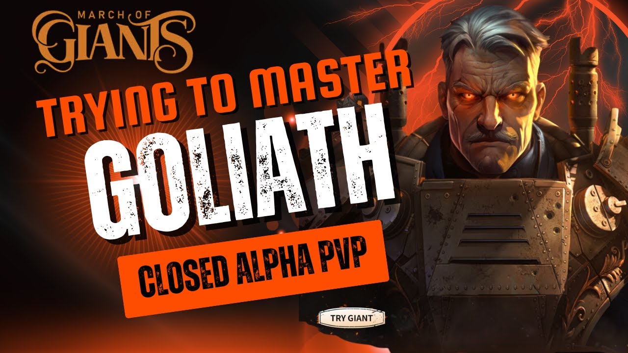 🟠 March Of Giants Closed Alpha Gameplay | Amazon Games MOBA | Goliath - The Army Machine