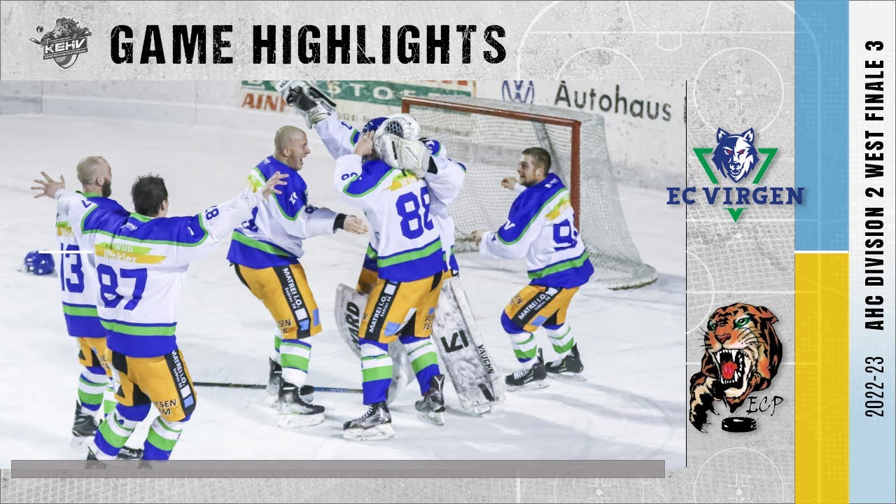 Highlights - Finale AHC Division 2 West EC VIRGEN vs EC Tigers Paternion