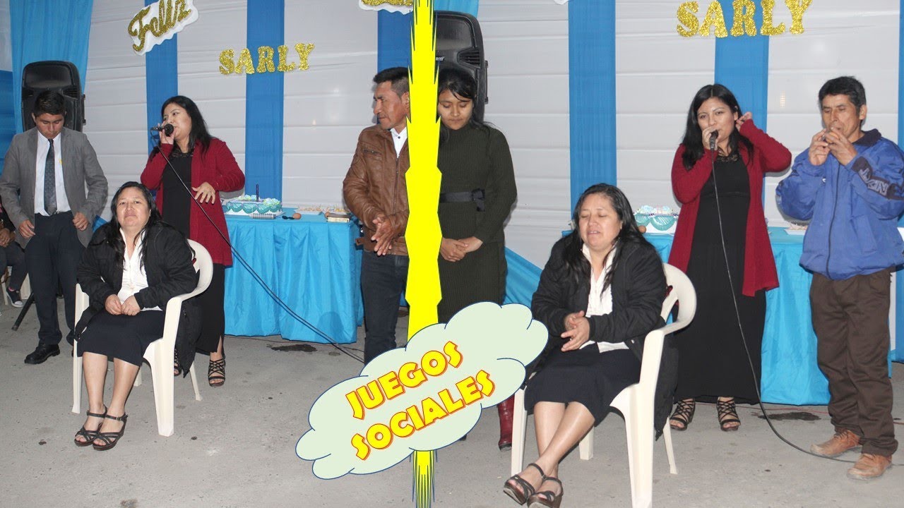 JUEGOS SOCIALES PARA CUMPLEAÑOS CRISTIANO - IEPP SANTIAGO